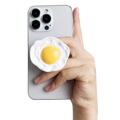 Creative Egg Phone Holder – Foldable Socket Grip & Expanding Stand for iPhone, Samsung, Mac, Magsafe