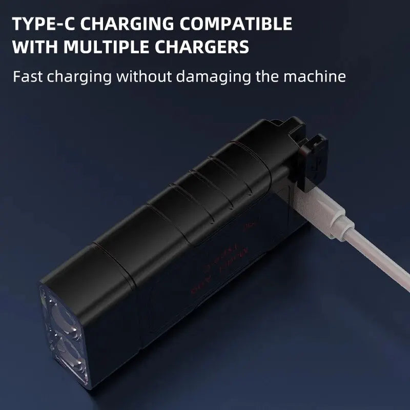 Dual Core LED Flashlight - Waterproof, Lightweight, Rechargeable Outdoor Camping Light with Long-Range & Keychain