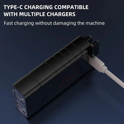 Dual Core LED Flashlight - Waterproof, Lightweight, Rechargeable Outdoor Camping Light with Long-Range & Keychain