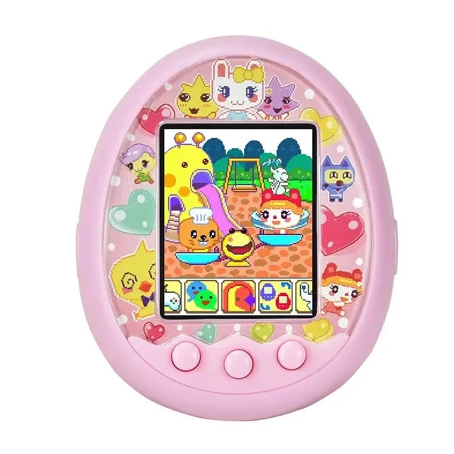 Tamagotchi Color Screen Electronic Virtual Pet - Interactive Pocket Game for Kids and Girls