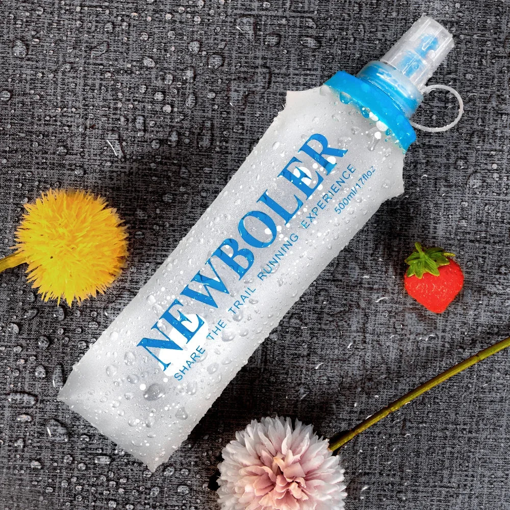 NEWBOLER Outdoor Sport Water Bladder — 1.5L/2L/3L TPU Soft Flask for Camping, Running & Biking