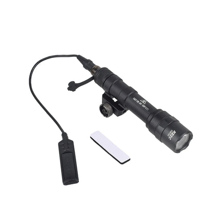 Tactical Surefire M600 M600U/M600B Airsoft Flashlight – Powerful LED Scout Light with 5 Switch Styles for 20mm Rail Rifle Gun