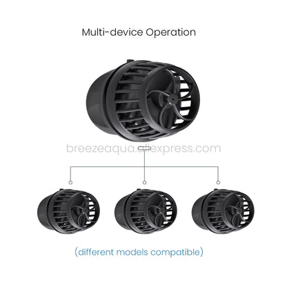 Jebao Jecod Smart Bluetooth Wavemaker Pump – Cordless App Control for Freshwater & Saltwater Aquariums (DMP-10/20/30/40)