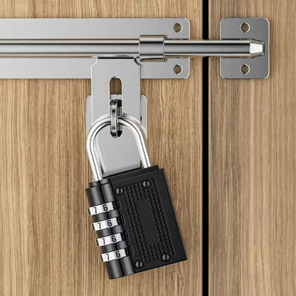 Metal 4-Digit Code Lock – Waterproof Outdoor Padlock for Suitcases, Luggage, Home Lockers & Room Security