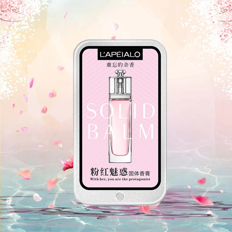 Women’s Pheromone Solid Perfume Balm – Long-Lasting Light Fragrance, Portable Body Perfume Stick