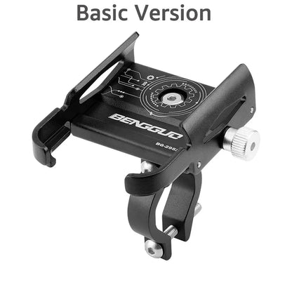 iBudim 360° Bike Phone Holder — Adjustable Handlebar Stand for 4.7–7.0" Smartphones & Motorcycles