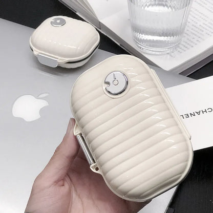 Travel-Friendly Mini Medicine Box - High-Quality, Multi-Grid Split Package for Seven Days of Pills and Tablets Storage