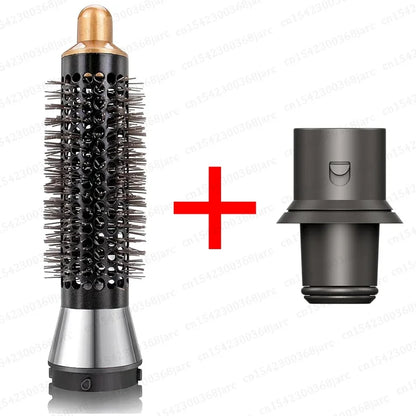 Upgraded Automatic Curling Nozzle Adapter for Dyson Supersonic Hair Dryer – Nural HD16 HD15 Cylinder Comb Accessory
