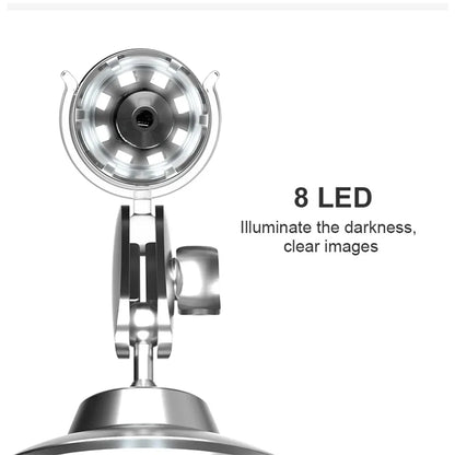 WiFi Digital Microscope - Wireless Electron Dermatoscope for Scalp Detection, Pores Magnifier & Skin Analyzer