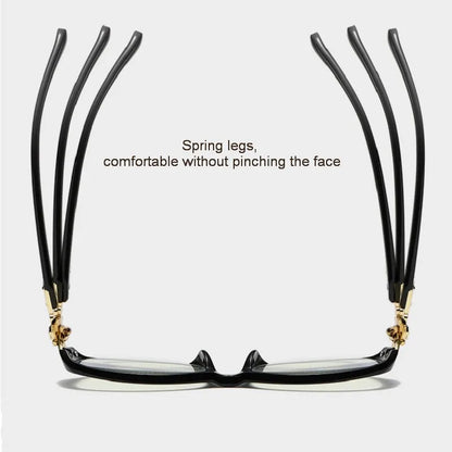 Women's Fox Anti-Blue Light Reading Glasses – Fashion Presbyopic Eyewear +1.0 to +4.0 Computer Prescription Glasses