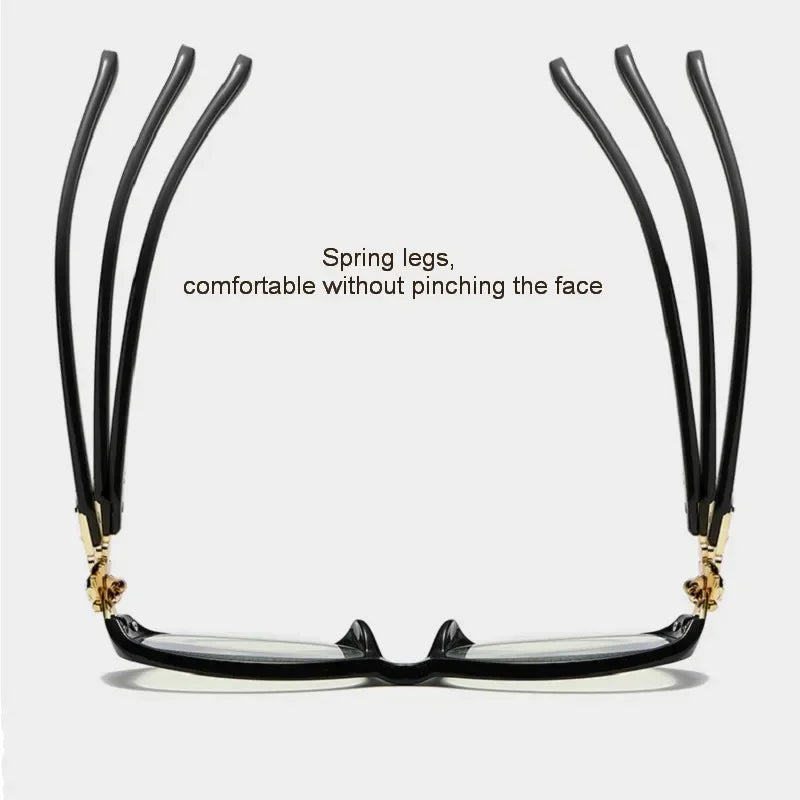 Women's Fox Anti-Blue Light Reading Glasses – Fashion Presbyopic Eyewear +1.0 to +4.0 Computer Prescription Glasses