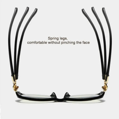 Women's Fox Anti-Blue Light Reading Glasses – Fashion Presbyopic Eyewear +1.0 to +4.0 Computer Prescription Glasses