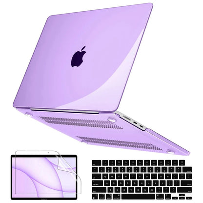 EGYAL Hard Shell Case for MacBook Air 15 M2 & 13.6" 2022, MacBook Pro 13 M1/Pro 14/16, M1 Air 13 A2337