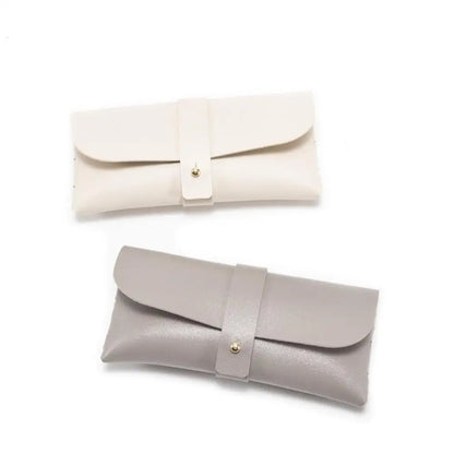 Soft PU Leather Glasses Bag: Fashion Protective Case for Women and Men - Portable Sunglasses Box, New Eyewear Accessory Essential