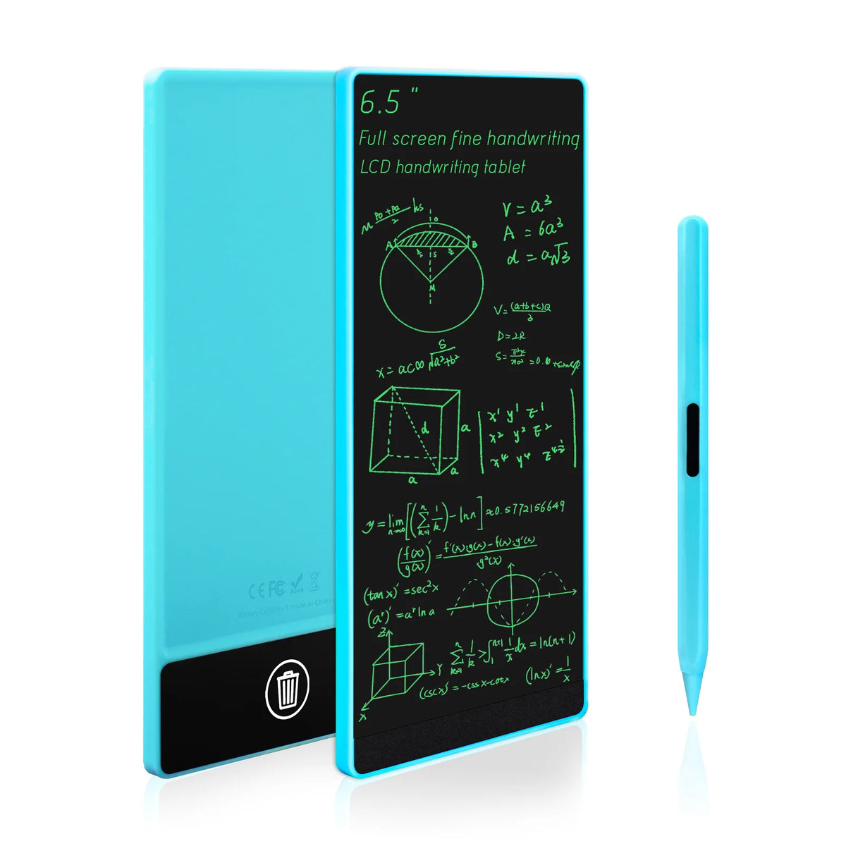6.5-inch Full Screen Superfine Handwriting LCD Writing Tablet: Magneti ...