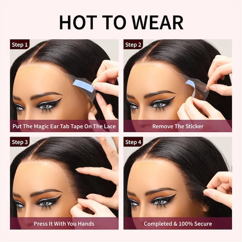 Beautyforever 3D Body Wave Lace Front Wig - Glueless, Ready-to-Wear, 100% Raw Human Hair, Bye Bye Knots