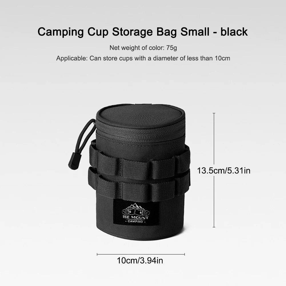 1 or 2pcs Lightweight Camping Storage Bags – Large & Small Accessory Organizers with Handles & Hanging Holes