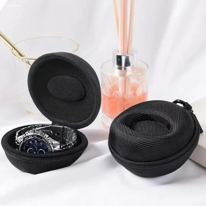 1-2PC Travel Watch Case — Portable Shock & Impact-Resistant Storage Box for Wristwatches and Smartwatches