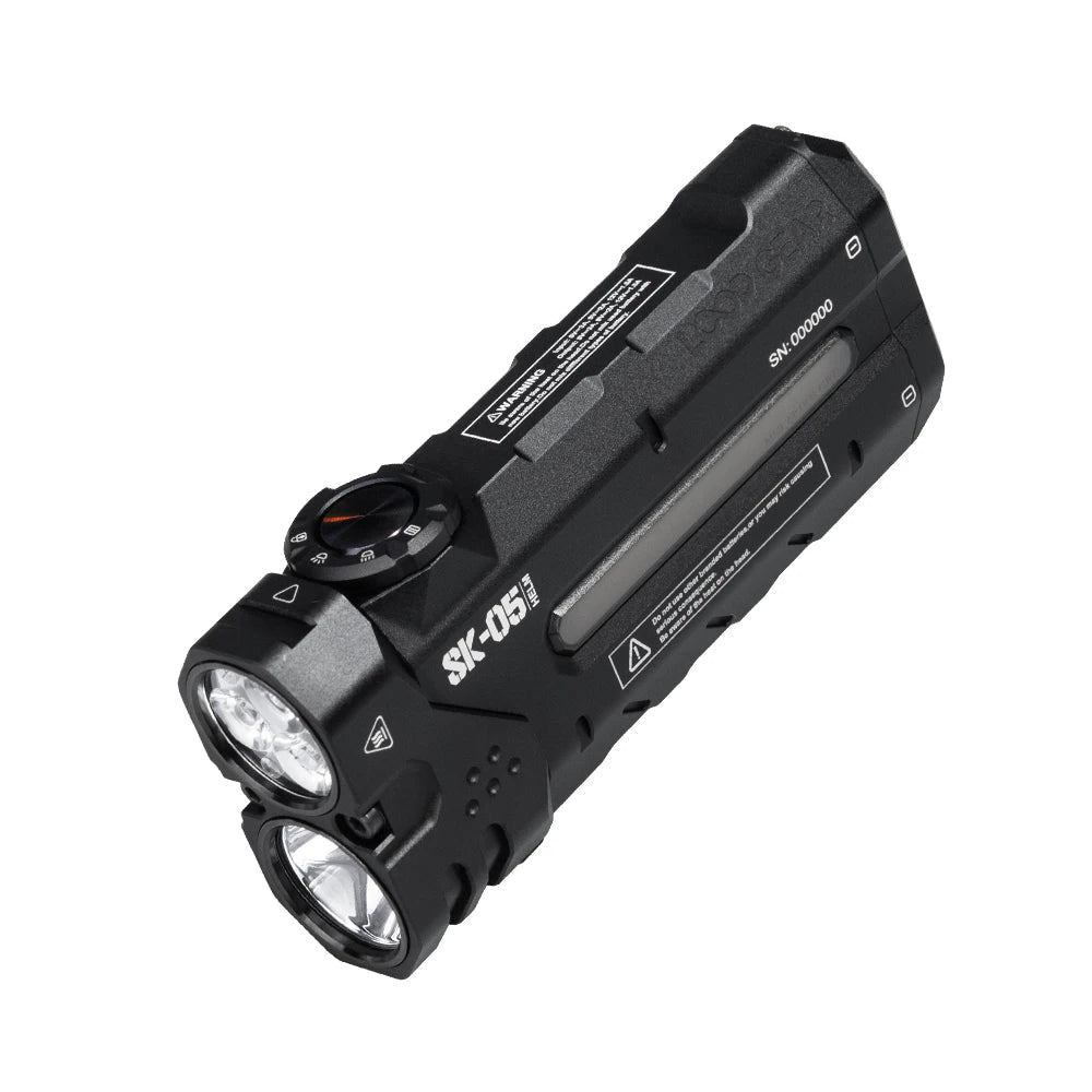 Original Outdoor Multifunctional LED Flashlight – 4360LMS Long-Range Strong Light with Ultra-Long Battery Life, Rechargeable for Camping