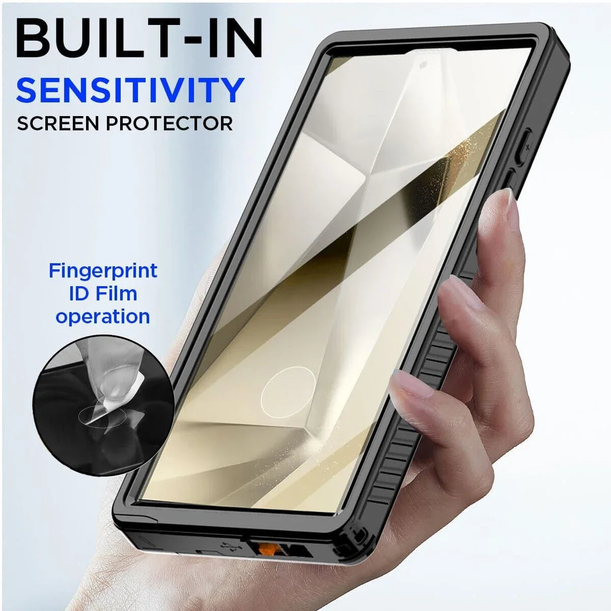 IP68 Waterproof Case for Samsung Galaxy S25/S24/S23/S22 Ultra, FE, A54/A14/A34 5G – Outdoor Sports & Diving Protective Cover