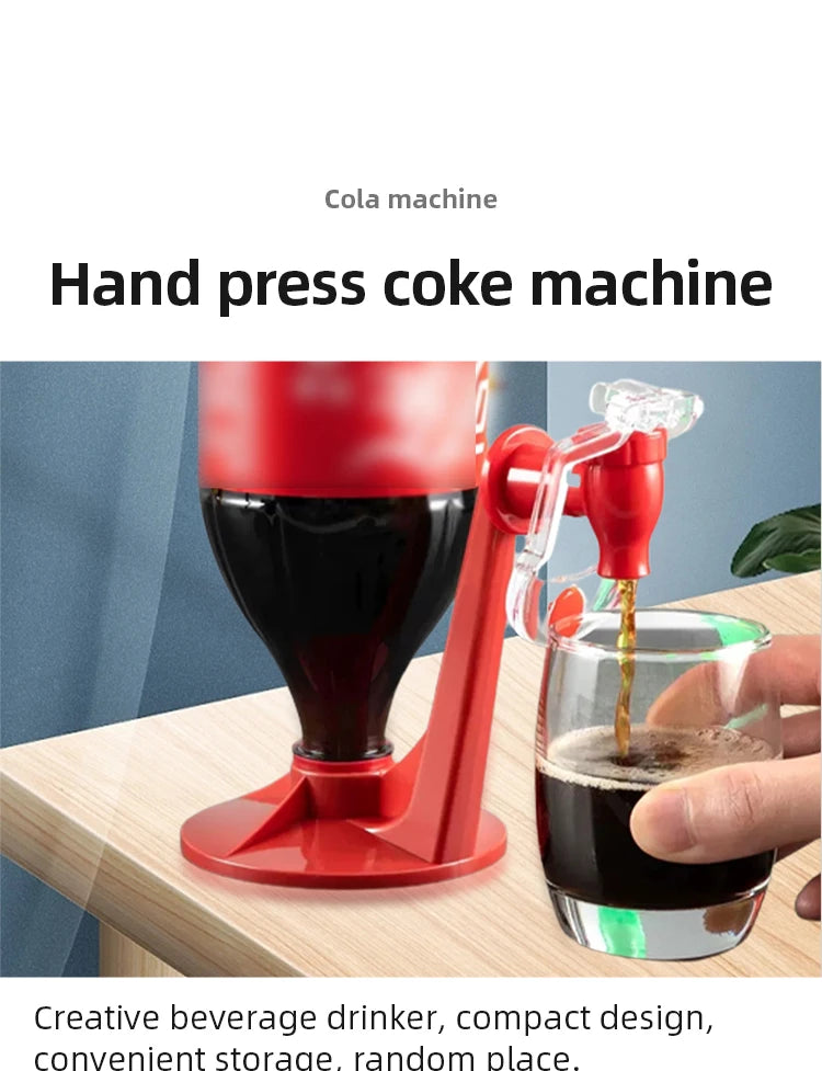 Inverted Water Dispenser Pump – Hand Pressure Cola & Water Bottle Dispenser