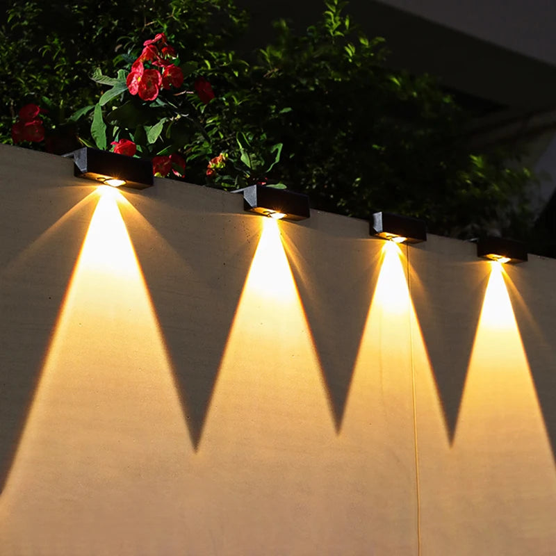Super Bright LED Solar Garden Lights: Waterproof Outdoor Lamps for Balcony & Street Lighting
