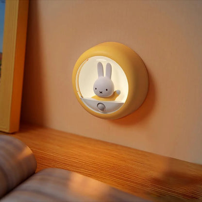 Miffy Rabbit LED Smart Sensor Night Light – Bedside & Bedroom Ambient Light