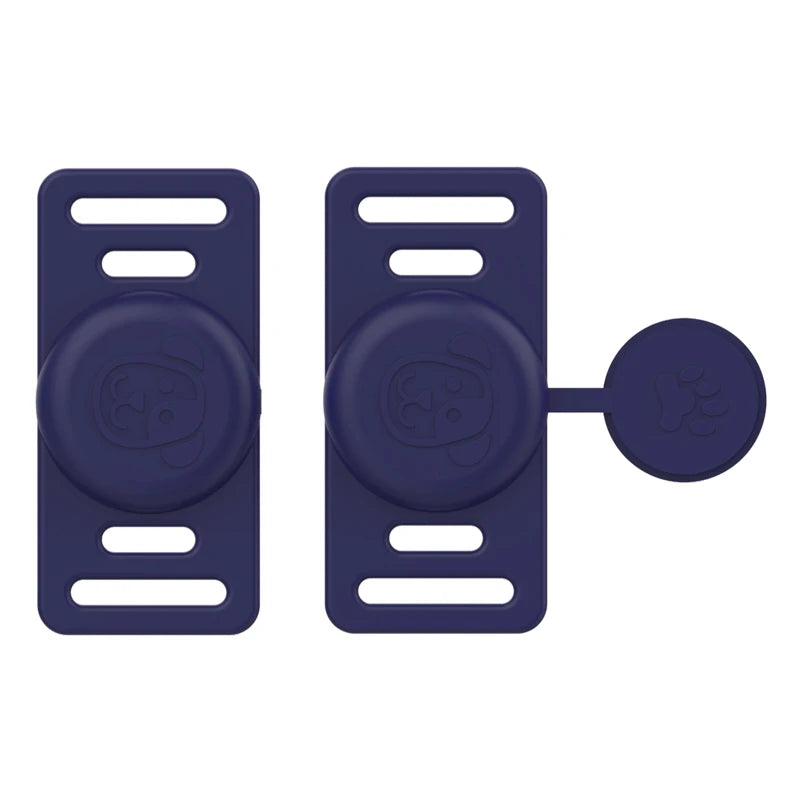 Airtag Dog Collar Holder – Silicone Protective Case for Apple AirTag, Full Body Cover Fits All Collar Sizes