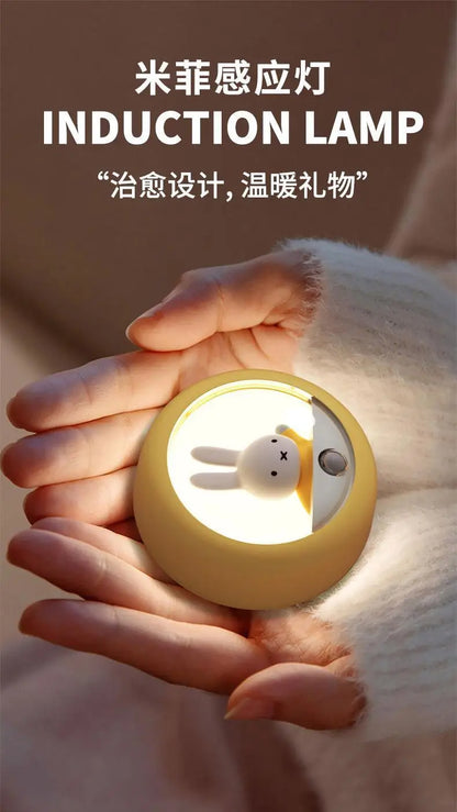 Miffy Rabbit LED Smart Sensor Night Light – Bedside & Bedroom Ambient Light
