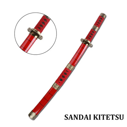3-Piece Roronoa Zoro Katana Set – Anime Cosplay Toy Swords with Belt & Sword Holder