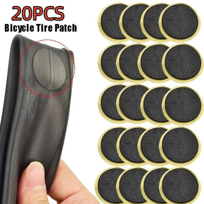 30/20/10PCS Bicycle Glue-Free Tire Patches – Quick Drying Adhesive Repair Tool for Tyre Protection, Bike Accessories