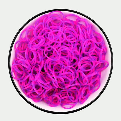 Loom Rubber Bands Refill Kit – DIY Bracelet Making Craft Set for Kids, Creative Weaving Toy Gift