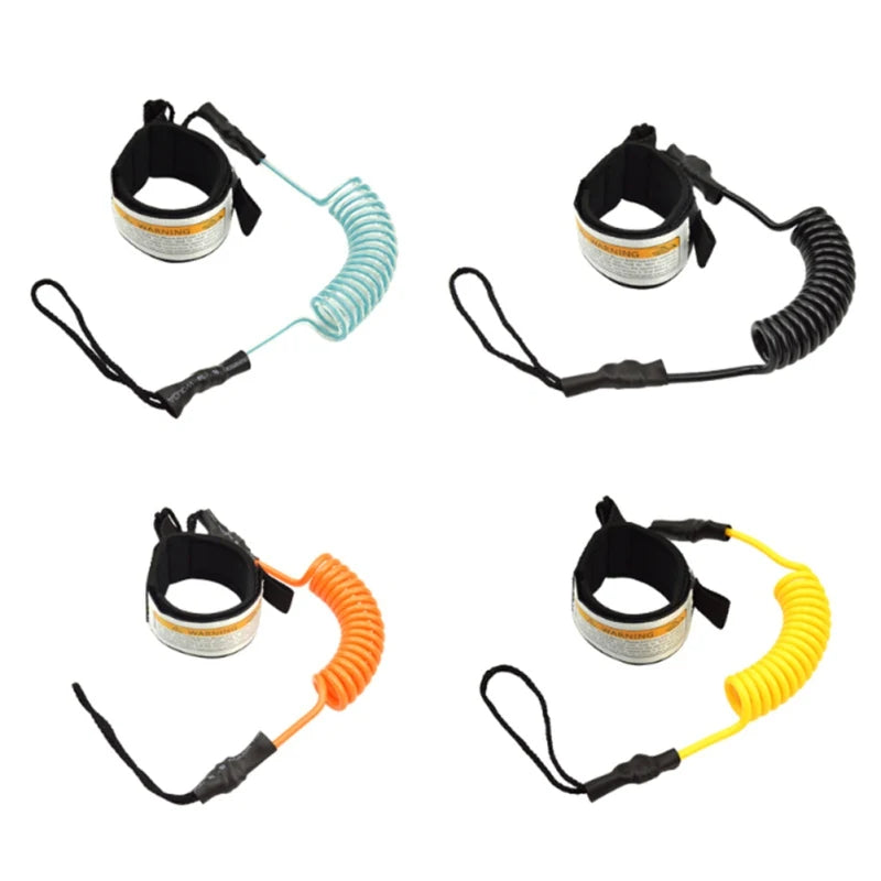 Surfing & Kayak Safety Leash — Stand Up Paddle Board Hand Rope for Surfboards