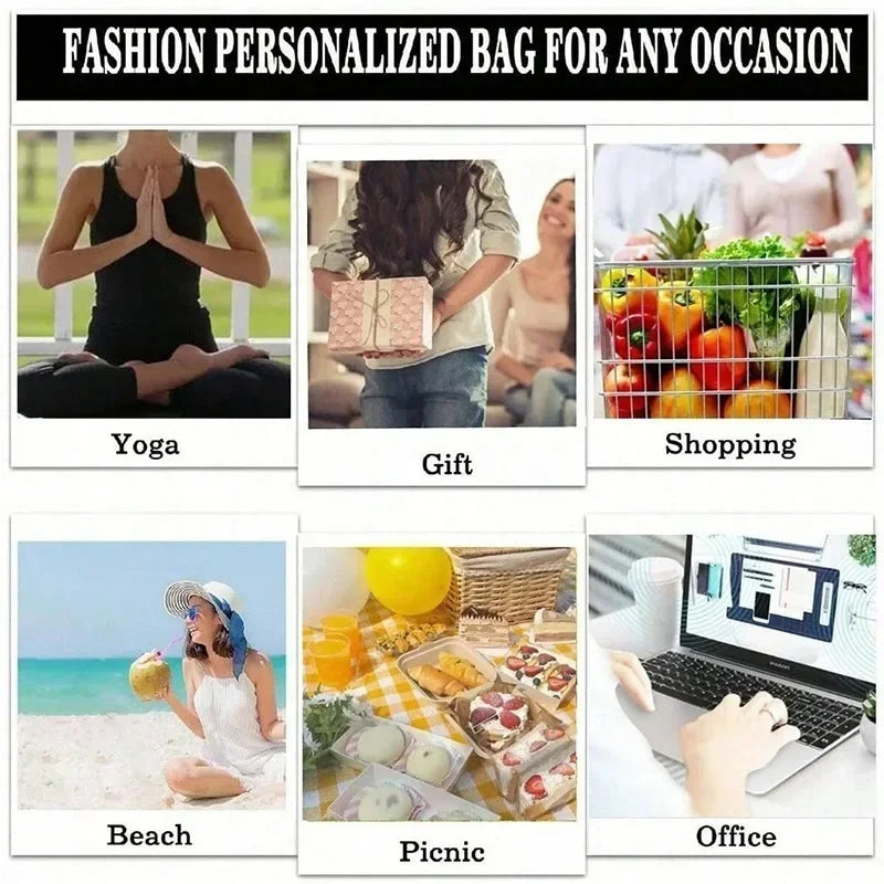 Dragon Ball Anime Canvas Tote Bag – Large-Capacity Eco Shoulder Bag for Women & Students