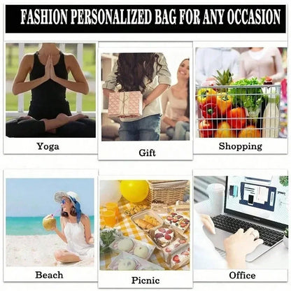 Dragon Ball Anime Canvas Tote Bag – Large-Capacity Eco Shoulder Bag for Women & Students