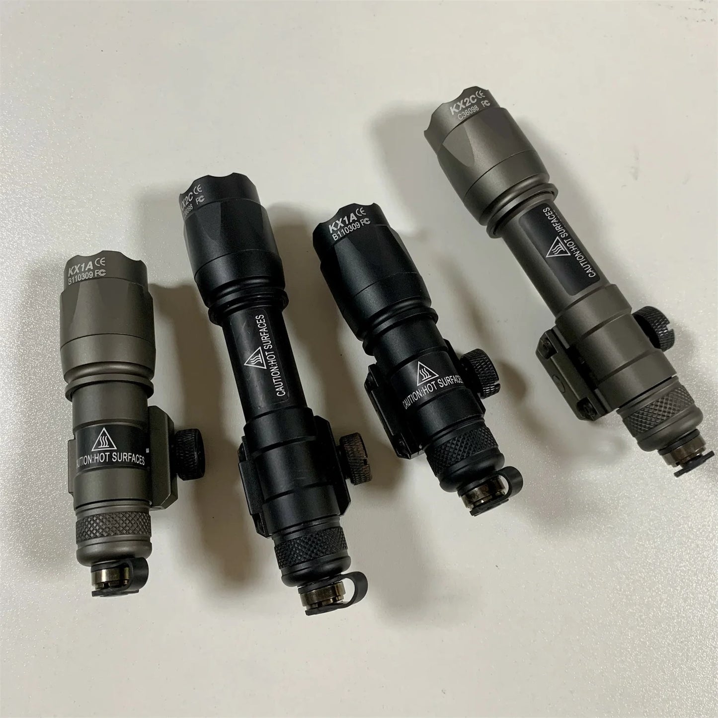 Tactical Surefire M300/M600B/M600C Gun Light – Rifle & Pistol Scout Flashlight, Picatinny Rail Mount, Hunting Torch