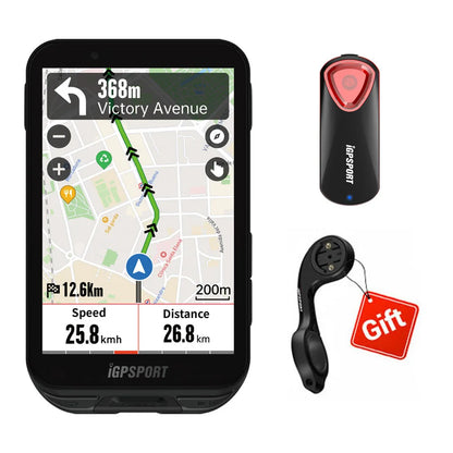 iGPSPORT iGS800 Touchscreen Bike Computer - Professional GPS, Map Navigation, WiFi, ANT+, 50H Battery Life