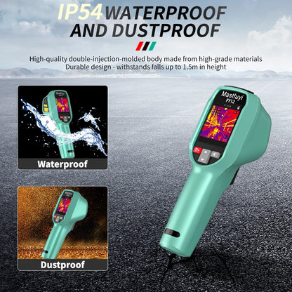 MASTFUYI Rechargeable Thermal Imaging Camera – Handheld Infrared Imager, -20℃ to 550℃, Waterproof, Dustproof & Drop Resistant