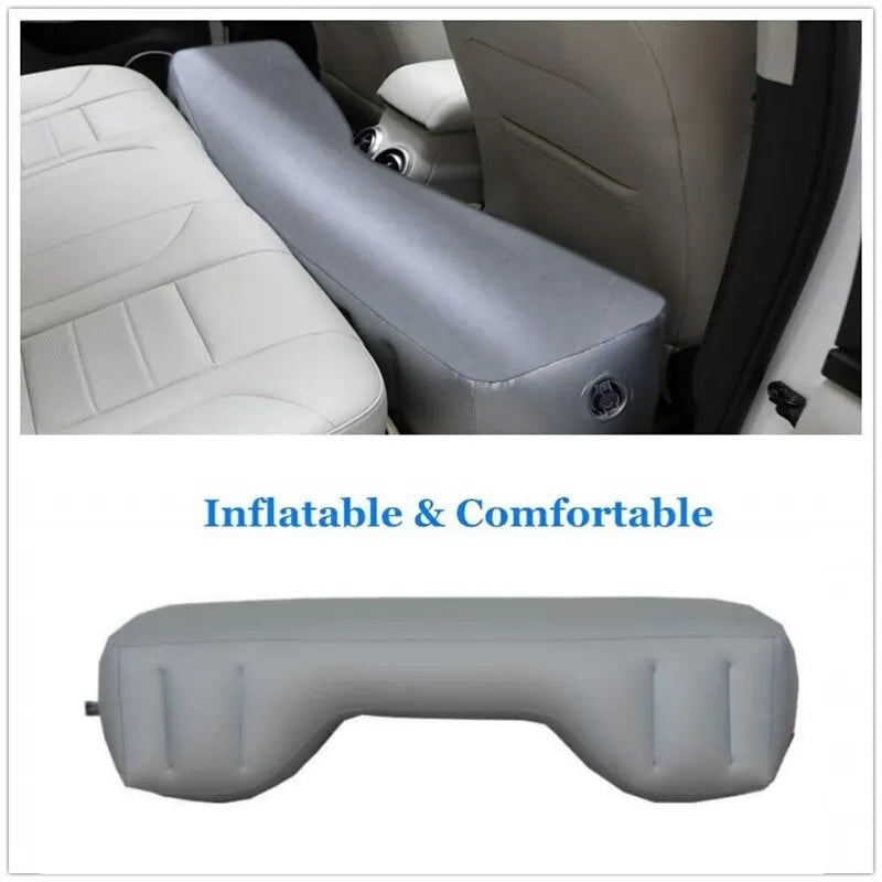 Car Travel Inflatable Mattress – Back Seat Air Bed Gap Filler for Long-Distance Camping