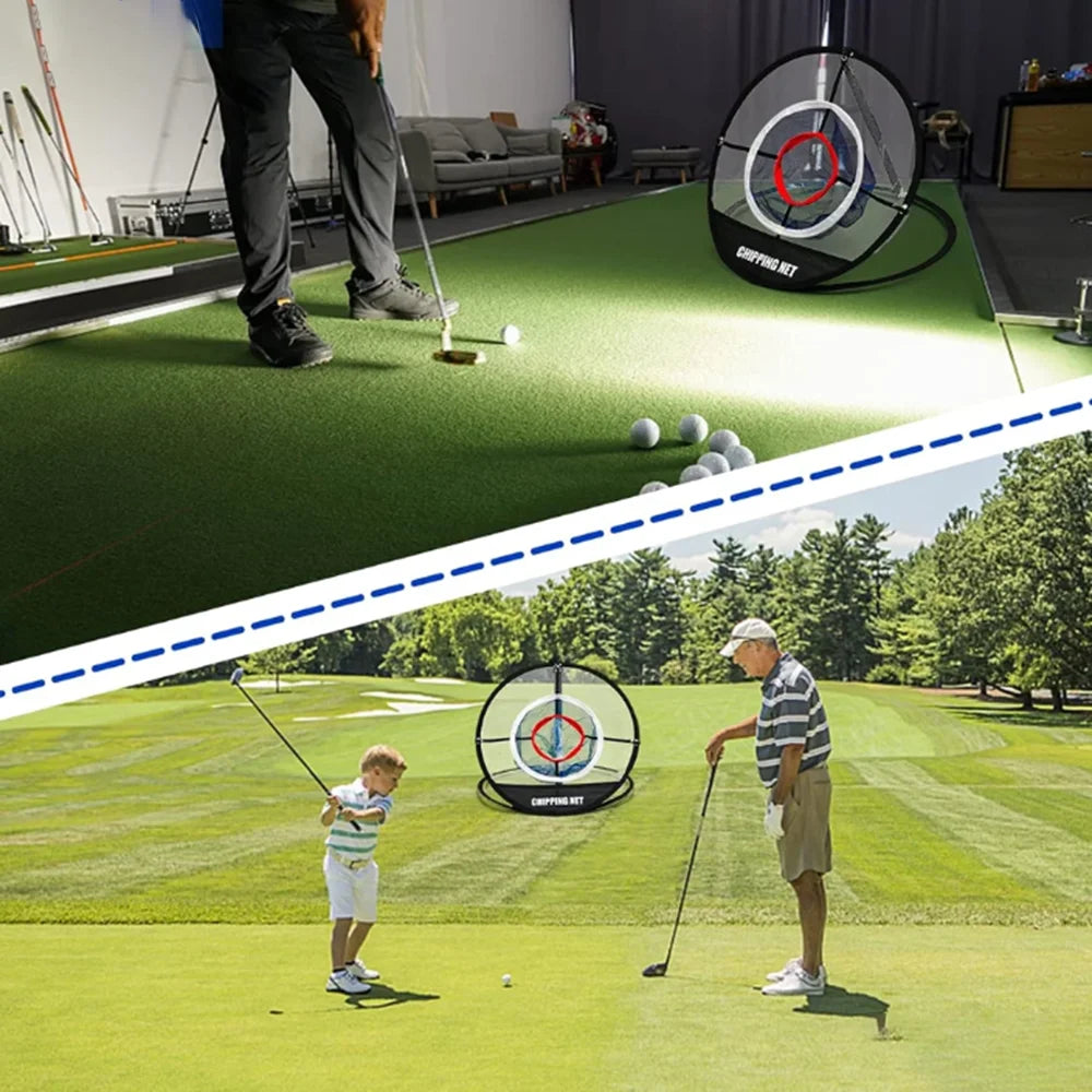 Foldable Golf Practice Net – Portable Indoor & Outdoor Swing and Accuracy Training Accessory