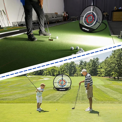 Foldable Golf Practice Net – Portable Indoor & Outdoor Swing and Accuracy Training Accessory