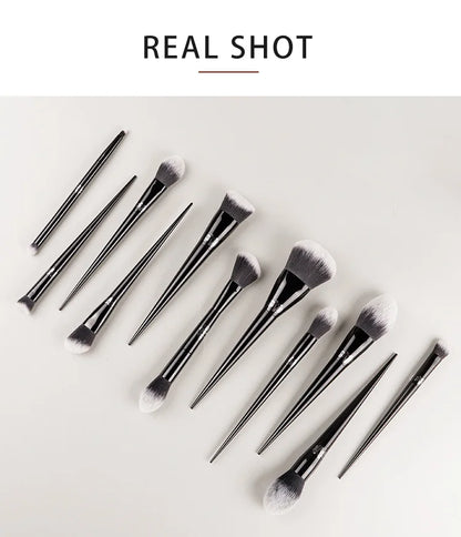 Kat Von D Makeup Brush Set – KVD Foundation, Blush, Highlight, Concealer, Powder & Eyeshadow Brushes Kit