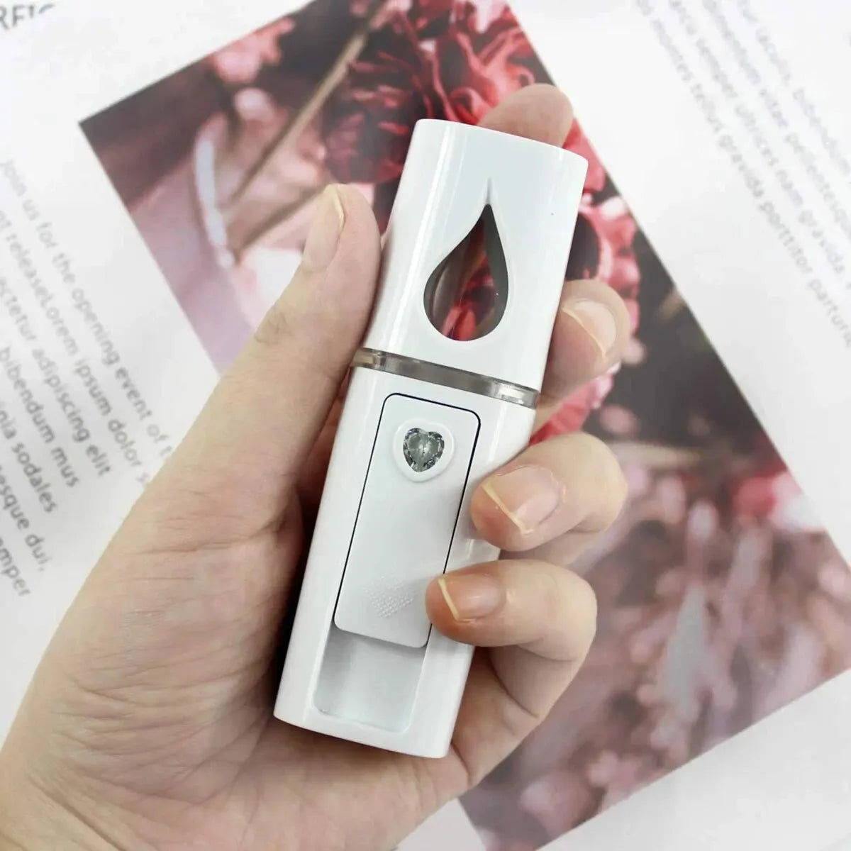 20ml Face Steamer & Portable Facial Sprayer – Nano Hydrating Humidifier for Anti-Aging Skin Care