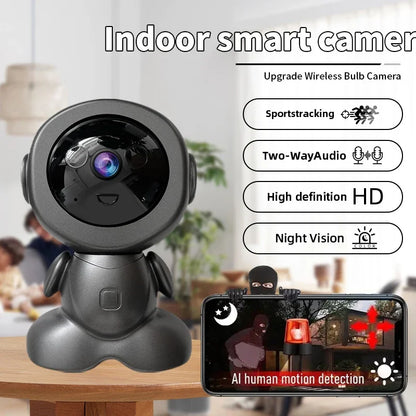 8MP WiFi Security Camera - Indoor HD PTZ Smart Home Surveillance with Auto Tracking, Night Vision & Baby/Pet Monitor