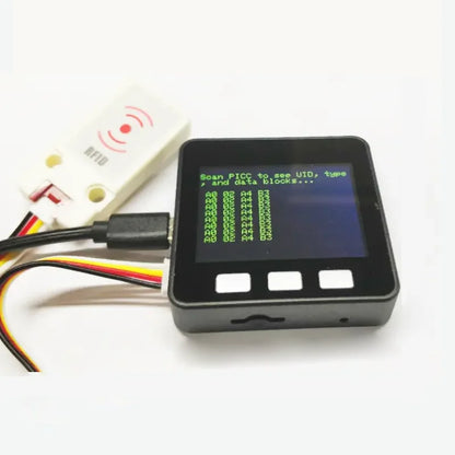 M5Stack Mini RFID Reader/Writer Unit WS1850S - 13.56MHz Frequency, Ideal for Access Control and Check-In Systems