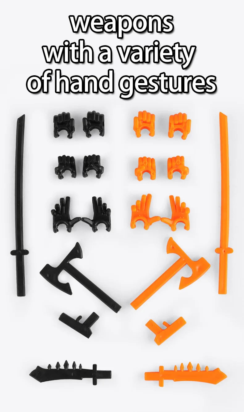 Multi-Jointed Shapeshift Robot 3D Printed Mannequin – 13 Action Figures for Kids & Adults, Parent-Child Games & Gifts