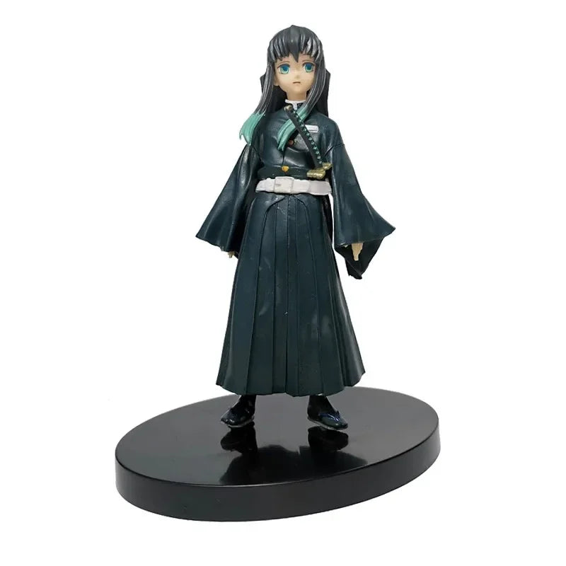 Demon Slayer Anime Figures – Kimetsu No Yaiba Tanjiro Nezuko Zenitsu Inosuke Action Doll Toys