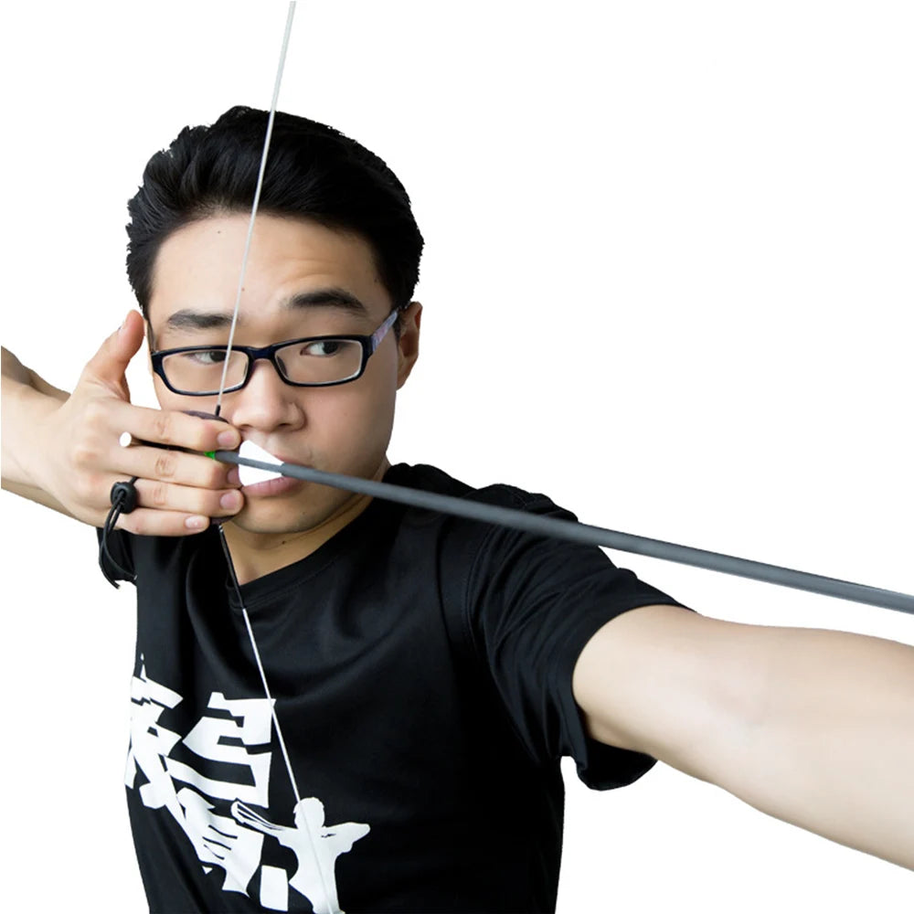 Archery Cowhide Leather Finger Tab – Protective Gear for Recurve Bow