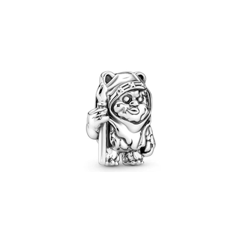Fall New 925 Silver Plated MINISO Marvel Star Wars Rescuers Pendant Charm – Fits Original Pandora Bracelet, DIY Jewelry for Women