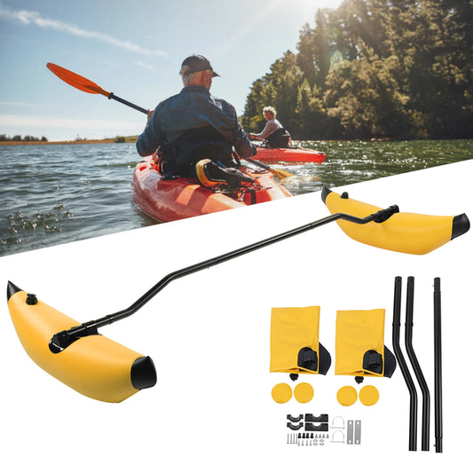 Inflatable Kayak Stabilizer — PVC Canoe Outrigger Kit for Floating, Balancing & Boat Accessories